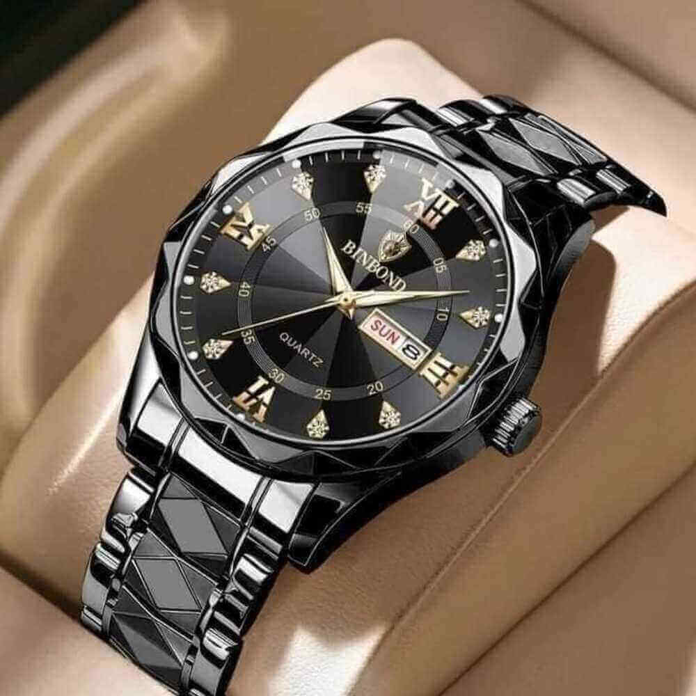 Binbond 2521 Stainless Steel Fashionable Watch For Men