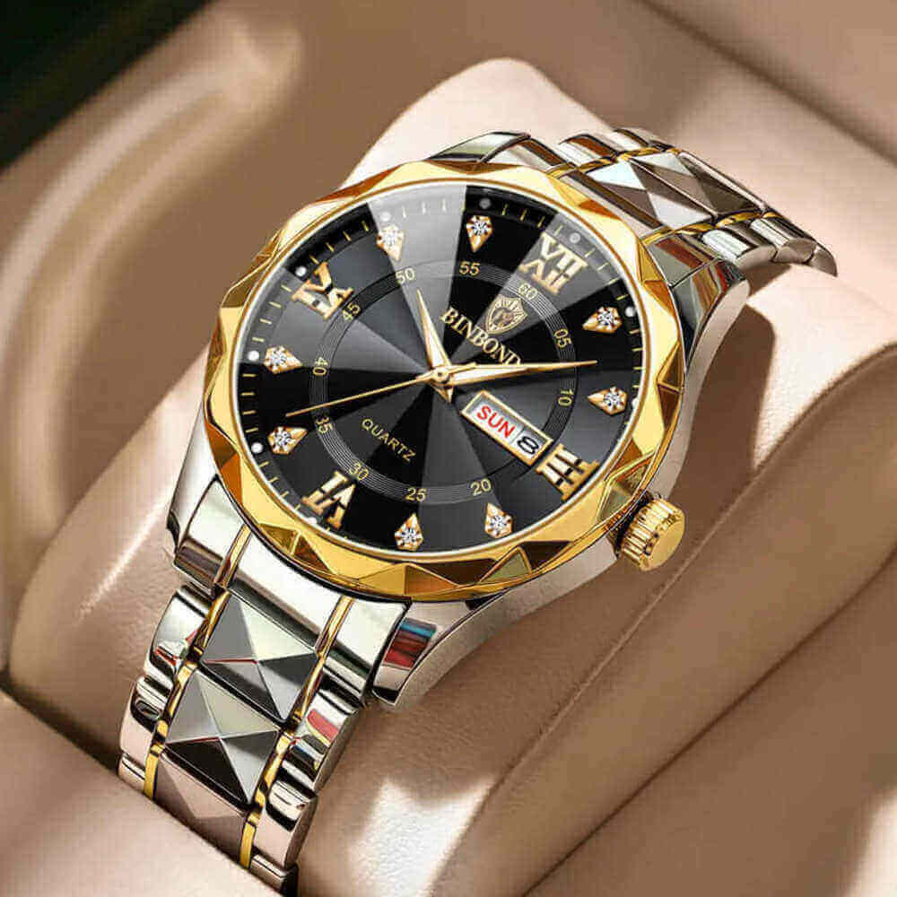 Binbond 2521 Stainless Steel Fashionable Watch For Men