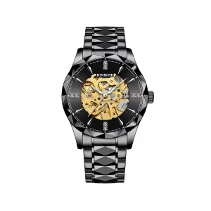 Binbond 5059 Automatic Mechanical Fashionable Watch For Men – black