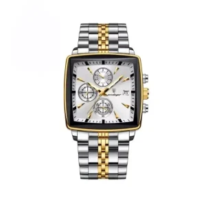 POEDAGAR 866 Business Luxury Men Reloj Luminous Hands Fashion Quartz Watches Luxury Stainless Steel Waterproof Watch for Man