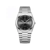PPOEDAGAR 930 Business Luminous Stainless Steel Quartz Men’s Watch- Silver Black